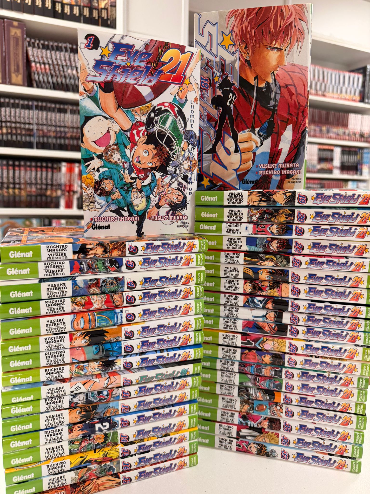 Eye Shield 21 Intégrale + Brain Brave + Shikishi&nbsp;&nbsp;